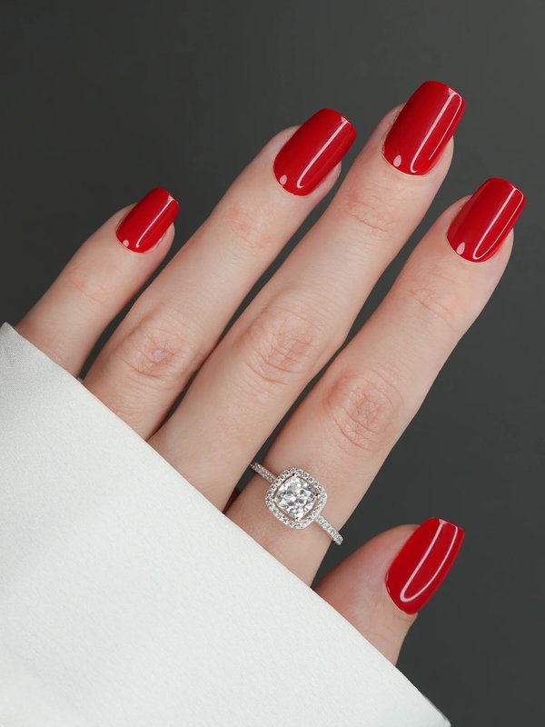 Manucure Roxy Nails rouge